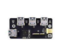 Coolwell PCIe to USB 3.2 Gen1 Adapter Designed for Raspberry Pi Compute Module 4 IO Board(CM4), 4X High Speed USB Ports,Compatible with USB 3.0/2.0/1.1