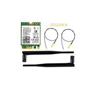 Coolwell Waveshare AC8265 Wireless NIC Module for Jetson Nano(B01) Onboard Intel 8265AC Chip 2.4G / 5G Hz Dual Band WiFi Bluetooth 4.2 IPEX Connector Support Linux, Windows 10/8.1/8/7