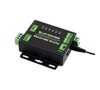 Coolwell Waveshare Convertisseur RS485 vers Ethernet Industriel RS232/RS485 vers RJ45 Double Ports série Transmission de données bidirectionnelle