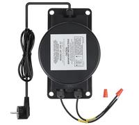 COOLWEST 150W Transformateur d'alimentation 230V AC vers 12V AC IP67 Alimentation Extérieur avec Fiche, pour éclairage piscine Basse Tension, Spots, Spa, Rubans LED