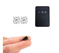 CooMax Oreillette GSM avec Microphone Intégré - Micro Écouteur pour Appels et Communication sans Fil dans l’Oreille, Compatible Nano SIM (Oreillette VIP Pro UltraMini Pièce GSM)