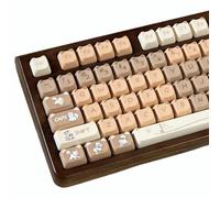 COOMICKEY Lot de 140 touches PBT mignonnes à sublimation pour claviers mécaniques Cherry Gateron MX Swithes