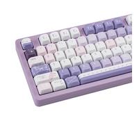 COOMICKEY Lot de 150 touches PBT - Sublimation par sublimation - Profil FOA - Touches personnalisées avec barre d'espace 7U - Pour clavier mécanique Alice/61/64/68/84/87/100/104/108