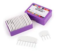 Coopay Lot de 20 goupilles de verrouillage et peignes à tricoter, accessoires pour crochet, aiguilles et tricoter