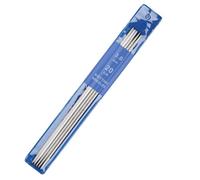 Coopay Lot de 5 aiguilles à tricoter 3,0 mm, ensemble d'aiguilles à tricoter en acier inoxydable de 20 cm pour chaussettes, écharpes, bonnets, animaux de compagnie, pulls, aiguilles à tricoter 3,0 mm