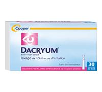 Cooper Dacryum Solution Pour Lavage Ophtalmique Unidoses 30x5ml