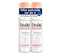 Déodorant douceur 48h aérosol - Lot de 2 x 150 ml