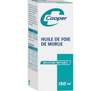 Cooper Huile De Foie De Morue Flacon 150ml