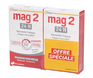 COOPER Mag 2 24h Comprimé(S) 40 pc(s)