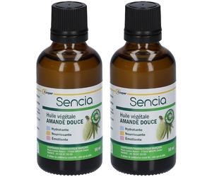 Cooper Sencia Huile Végétale Amande Douce 2x50 ml