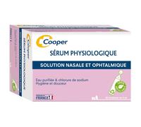 Cooper Sérum Physiologique 30 Unidoses