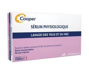 Cooper Sérum Physiologique Solution Nasale Et Ophtalmique Unidoses 20x5ml