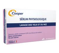 Cooper Sérum Physiologique 20 unidoses