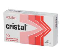 Cooper Suppositoires Glycérine Adultes Cristal Suppositoire(S) 10 pc(s)