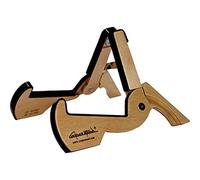 Cooperstand Pro-MB Mini support de guitare pliable en bois de bouleau avec rembourrage en néoprène et charnière en acier inoxydable 16,2 x 7,6 x 3,5 cm avec sac en velours