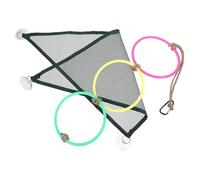 COOPHYA 1 Ensemble Hamac d'escalade pour Reptiles - Jouet d'enrichissement pour Petits Serpents avec Anneau - Habitat pour Reptiles pour Grimper et Faire de l'exercice - Décoration de