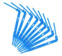 COOPHYA 100 Pcs Pics D'irrigation Goutte à Goutte pour Plantes D'intérieur en Plastique, Système Automatique Facile à Installer, Maintien de L'humidité Sol pour Jardins Paysagers