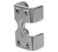 COOPHYA 10pcs Pince de Cordage Marin en Fer Nickelé 22mm Clips Câbles Résistants la Corrosion Adaptés pour Sécuriser les Charges et Travaux Manuels