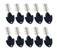 COOPHYA 10pièces Brosse Nettoyage Robinet Bière Étanche Acier Inoxydable pour Bar Restaurant Système de Pression Pompe Cuve Fût Cuvier à Mout Refroidisseur de Plaque
