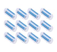 COOPHYA 12pcs Têtes de Rouleau de Rechange pour Lime à Pieds Électronique Bleu, Extra Grossier, Rotation 360 Degrés, pour Élimination des Callosités et Peau Morte