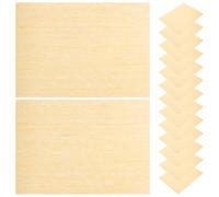 COOPHYA 15 Planches de parquet en Bois pour la création de Micro-paysages | Feuilles de Sol Fines pour dioramas | Fournitures pour maquettes Miniatures Projets de Loisirs créatifs pour scènes