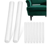 COOPHYA 16 Bâtonnets en Écume Blanc pour Comblement D'espace Canapé et Matelas, Support Élastique Flexible, Accessoires pour Housse de Canapé Antidérapante