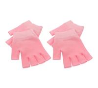 COOPHYA 2 Paires de Moufles Spa en Gel Hydratants pour Mains Sèches, Tissu Doux, Protection et Absorption de Crème, pour Usage de Nuit et Travail