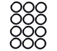 COOPHYA 20 Pièces Élastiques à Cheveux Épaissis Lot de Bandes Caoutchouc pour Queues de Cheval et Chignons Accessoires Capillaires Pratiques