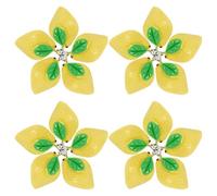 COOPHYA 20pcs Breloques en Résine Charme pour Bijoux Résine, Accessoires Plastiques pour Création DIY Ambiance Estivale, Fruit pour Bracelet et Collier