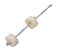 COOPHYA 2pcs Outils D'entretien de Guitare en Métal et Bois, Clips pour Accessoires Guitare, Kit Réparation et Maintien pour Instruments, pour Guitaristes