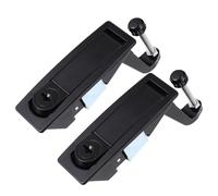 COOPHYA 2pièces Loquet de Compression Ajustable Alliage de Zinc Serrure à Loquet Affleurant avec Poussoir Verrou de Sécurité Renforcé pour Armoire et Coffre Industriel Installation