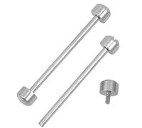 COOPHYA 2pièces Tubes de Montre Acier pour Fixation de Bracelet Outils de Réparation pour Horlogers avec Vis