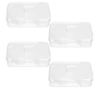 COOPHYA 4 boîtes de patchs anti-points noirs pour le menton, bandes de soin du visage en coton naturel, soin de la zone T, disques nettoyants pour les pores du nez, contrôle du sébum, coussinets