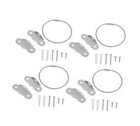COOPHYA 4ensembles Sangles De Sécurité Pour Meubles Lot De Ancrages Anti-basculement Pour Protection Prévention Des Chutes De Mobilier