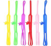 COOPHYA 6 pièces Marque-pages Silicone Créatifs Accessoires Lecture Colorés et Adorables pour Étudiants Écrivains et Voyageurs Signets Pratiques et Amusants