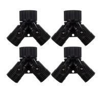 COOPHYA Adaptateur de Tuyau Réglable et Résistance la Rupture en Abs 4pcs Régulateur de Pression pour Arrosage Extérieur Jardin et Agriculture