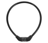 COOPHYA Antivol de Vélo Antivol Robuste à Chaîne en Acier Noir Serrure à Multifonctionnelle Livré Clés pour Moto et Bagages de Voyage