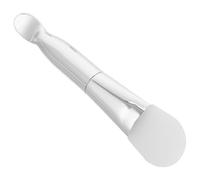 COOPHYA Applicateur de Masque Visage à Double Embout en Silicone, Brosse Spatule Flexible pour Crème, Gel et Argile, Outil de Soins Peau Compact et Ergonomique, pour Voyage, Usage Facial