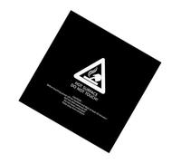 COOPHYA Autocollant pour Plateforme Hot Bed en Aluminium PC Noir, Simple à Utiliser, Accessoire Polyvalent pour Imprimante 3d, Feuille Thermique Compatible Imprimante 3d