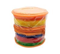 COOPHYA Autocollants Adhésifs en Nylon 48 Pièces pour Tapis, Réutilisables sans Dommage, pour Décoration Intérieure Maison et Entraînement de Jeu