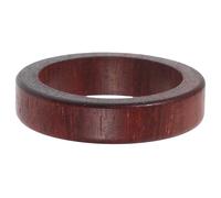 COOPHYA Bague en Bois Solide pour Femme et Homme, Design Rétro Simple et Élégant, comme Présent pour Noces de Bois ou Décoration de Doigt