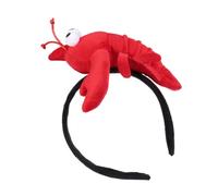 COOPHYA Bandeau Cheveux Garçon et Filles Forme Homard Rouge en Tissu, Accessoire Amusant et Adorable pour Fêtes et Occasions Festives, Crée une Ambiance Joyeuse