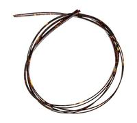 COOPHYA Bandes D'incrustation de Filet de Guitare Acoustique en Plastique Marron 2pcs pour Protection et Prolongation Durée de Vie