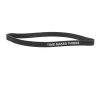 COOPHYA Bandes Élastiques en Silicone Flexibles pour Bloc-notes Noir, Bande de Journal Prévient le Glissement, Design Classique Polyvalent pour Bureau et Usage Quotidien