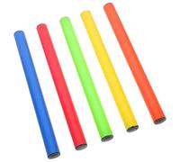 COOPHYA Bâtons de Course Relais 30 CM Lot de 5 Réutilisables, Accessoires de Relais pour Entraînement et Compétitions Scolaires, Faciles à Transmettre pour Garçon et Filles et Adultes