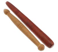 COOPHYA Bâtons de Massage Bois pour Réflexologie Plantaire Outil Multifonction Bois Naturel Massage Manuel des Points Acupuncture Stimulation Portable pour Détente Musculaire