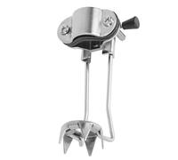 COOPHYA Bâtons de randonnée Crampons en Acier Inoxydable, Griffe de Marche sur Glace, Fixation avec 2 vis, pour Cannes et bâtons de Marche, Neige et Terrain Glissant