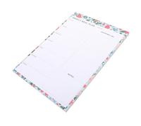 COOPHYA Bloc-note Aimanté Frigo avec Planificateur de Repas Hebdomadaire et Liste de Courses Détachable Organiseur Magnétique pour Cuisine Pratique
