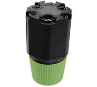 COOPHYA Boîte à Monnaie pour Voiture en Plastique Noir Intérieur Spacieux et Design Multifonctionnel, Rangement Pratique pour Pièces de Monnaie à Emporter Bureau