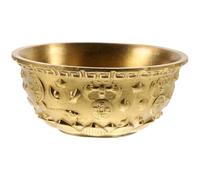 COOPHYA Bol en Laiton Doré Corne D'abondance Créative pour Décoration de Bureau et Rangement, pour Boutique ou Temple Ancestral, Présent de Fête du Printemps Style Style Aléatoire